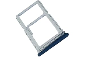 SIM Card Tray Holder Slot Replacement Compatible with Motorola Moto G Play 2024 XT2413 6.5 inch (Blue)