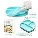 Silicone Suction Plates for Babies, Stick to High Chair Trays and Table, Divided Baby Dishes, Perfect Kids Plates, BPA Free