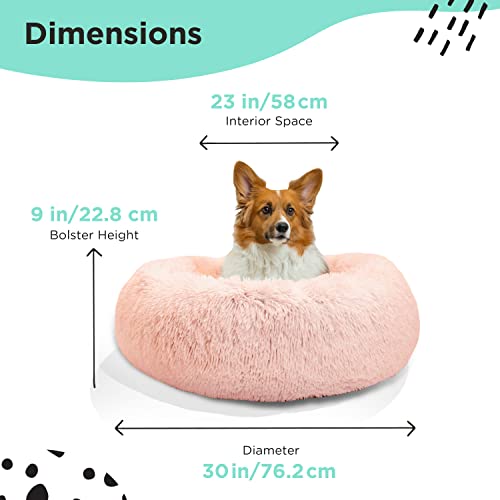 Best Friends by Sheri The Original Calming Donut Cat and Dog Bed in
