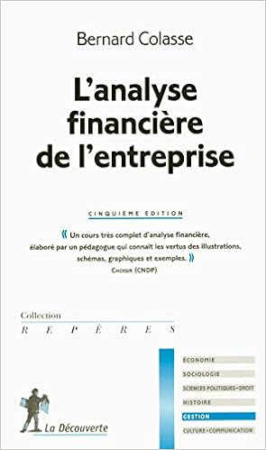 Amazon Fr L Analyse Financiere De L Entreprise Colasse Bernard Livres