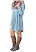 Womens Asymmetrical Casual Feminine Long Sleeve Tunic Shirt Dress