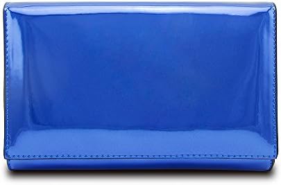 Jieway Women Clutch Purse Mirror Bright Patent Leather Handbags Crossbody Tote Bags Evening Bag