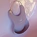 Waterproof Baby Bibs With Food Catcher Pocket, Feeding Made Easy! Blue & White 2-Pack