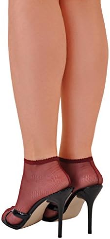 Fabulous French Hosiery - Gerbe-Paris Sevilla Micro Fishnet Socquette Socks