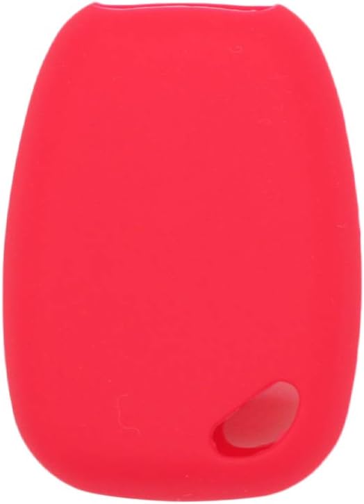 BROVACS Silicone Cover Protector Case Holder Skin Jacket Compatible with RENAULT NISSAN VAUXHALL OPEL 2 Button Remote Key Fob CV9351 Red - Image 3
