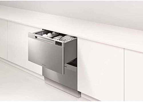 Fisher Paykel Dd60dahw8 Twin Dishwasher Drawer White Double