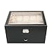 CE Compass 20 Grid Slots Watch Jewelry Display Case Organizer Gift Box Storage Synthetic Leather