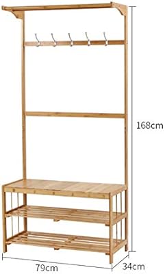 Entrada con banco y perchero | Percheros de pared, percheros de pie...