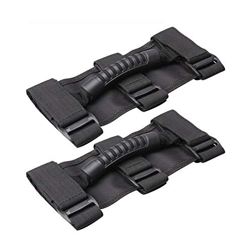 Handle Keep Balance Safety Double-stitching For Jeep Wrangler Hand Grip Non-Slip Car Stable Durable Non Slip(2pcs)