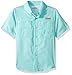 Columbia Boys PFG Tamiami Short Sleeve Shirt ,Gulf Stream,Large,Big Boysthumb 1