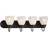 Designers Fountain 15005-4B-34 Torino 4 Light Bath Bar, Oil Rubbed Bronze