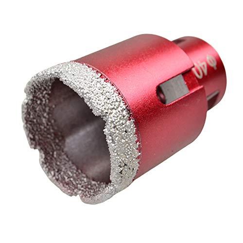 1PC Diamond Drill Bit,Dry Diamond Drill Core Bit Diameter 6mm Angle Grinder Hole Saw Opener M14 Connection Vacuum Brazed Drilling Tile Porcelain Granite Marble