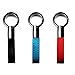 Mehr Classic Leather Valet Key Chain & Key Rings | Elegant, Timeless, Multi-ring Keychain - Red
