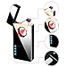 Dibikou USB Plasma Lighter Electronic Flamless Lighter Touch Lighter USB Rechargeable Double arc Lighter for Men Women