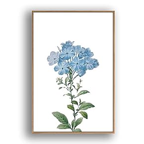 wall26 Framed Canvas Wall Art Beautiful Flowers in...