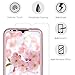kwmobile Full Case Compatible with Xiaomi Mi A3 / CC9e - Case Hard Shell Plastic Phone Cover with Screen Protector - Metallic Rose Gold