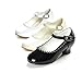 DressForLess Rhinestone Detailed Patent Flower Girl Shoes