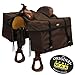 TrailMax “Over-The-Saddle Pack Pannier Bags, Fits Over Most Western or Endurance Saddles, for Hunting Camp, Horse Camping or The Beginning Packer, Easy to Use, Durable (Brown with PolyPac Inserts)thumb 2