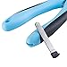 Mockins Professional Dog Nail Clippers and Nail File with Ergonomic Handles and Circular Blade for Safe and Easy Use - Blue | Dog Supplies & Pet Gentle