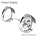 7Inch Harley Headlight Chrome Ring, ROCCS 7