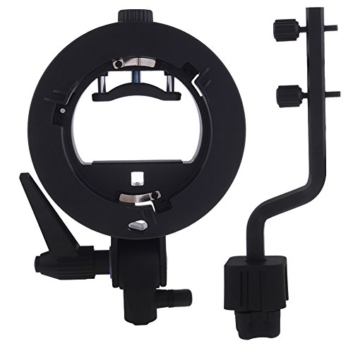 Neewer Photography SType Bracket & Four Speedlite Adapter Kit