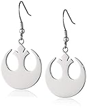Star Wars Silver Earrings - Dangle Women Drop Earrings - Mothers Day Gifts - Sterling Silver Earrings for women