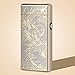 Kivors USB Rechargeable Windproof Flameless Electronic Double Pulse Arc Cigarette Lighter Belief Chinese Dragon Lighter