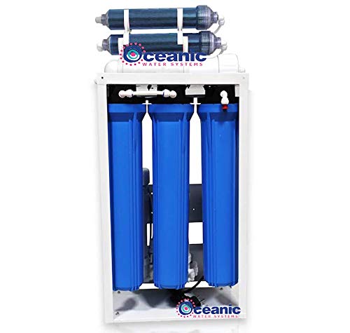 50gpd 4 stage reverse osmosis system with inbuilt 10 refillable di