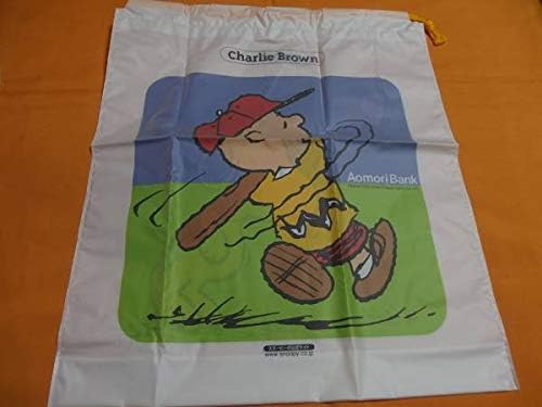 Amazon 青森銀行 スヌーピービニール袋 チャーリーブラウン野球 アニメ 萌えグッズ 通販