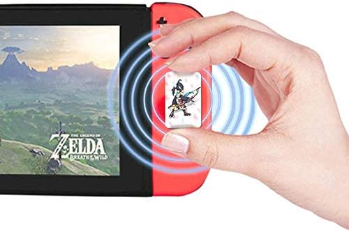 APSZST Mini NFC Cards for Switch The Legend of Zelda Breath of The Wild - 22 PCS Set Includes 4 Champions with Crystal Storage Box