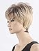 Tsnomore Chic Blond with Black Root Short Women Bob Wig