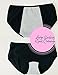 Luna Cup Menstrual Underwear Breathable Period Panties Postartum Inconvience Panty, Pack of 3, for Women Girls (M/L, Black, Blue, Purple)