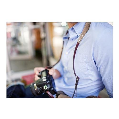 ONA - The Lima - Camera Strap - Smoke Waxed Canvas (ONA5-015GR)