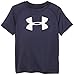 Under Armour Little Boys' Big Logo Short Sleeve Tee, Midnight Navy, 2T
