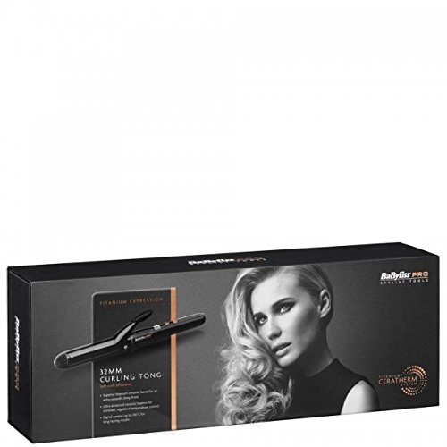 babyliss pro curling tongs 32mm