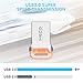 USB Flash Drive, MECO 64GB USB 3.0 Thumb Drive with LED, Waterproof Memory Stick with Keychain and 7 Color's Breathing Light for Smart TV, Laptop, PC