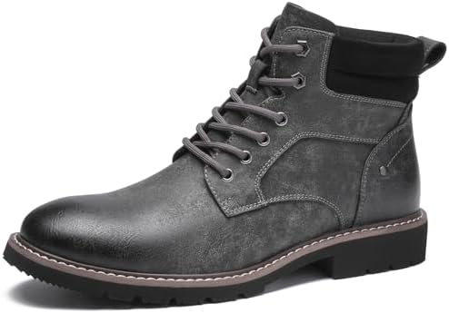 dockorio mens casual chukka boots leather dress boots for men Amazon.com | Dockorio Men's Casual Oxford Boots Chukka Dress Boots for Men
