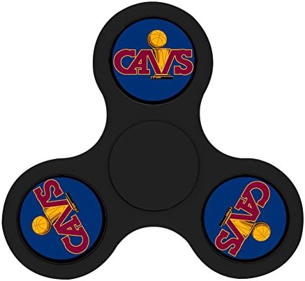 HENHAODEE New Style cavs 2017 Finals Champions Fidget Hand Spinner Finger EDC ADHD Autism Focus Stress Reliever Toys For Kids Adult-Black
