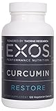 EXOS Performance Nutrition - Curcumin - To Help Maintain a Normal Inflammatory Response - 120 Capsules