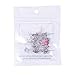 PH PandaHall 50pcs Original Color 304 Stainless Steel Flat Round Blank Peg & Post Ear Studs Findings (12x6mm, Pin: 0.7mm)