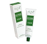 Keune So Pure Permanent Hair Color 100% Ammonia Free & Paraben Free Enriched with Argan Oil Hair Coulor 60ml / 2.1oz (#6 Dark Blonde)
