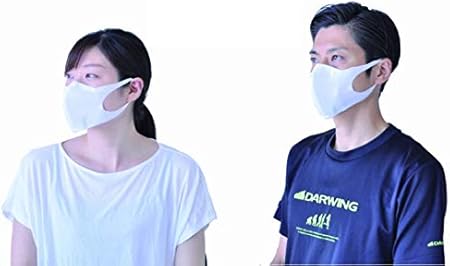 Amazon ダイヤ工業 Murenmask ムレンマスク 白 ふつうサイズ 一般男性 女性 ダイヤ工業 布マスク