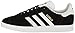 adidas Originals Gazelle Black/White/Gold 9.5