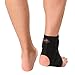 Liomor Ankle Support Breathable Ankle Brace for Running Basketball Ankle Sprain Men Women - S/M, Black.