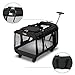 Bonnlo Cat Puppy Pet Wheels Rolling Carrier Stroller - 20