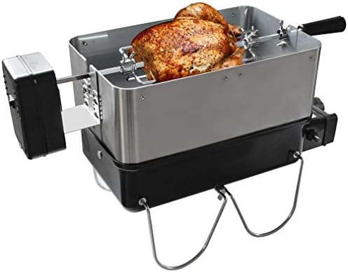 Onlyfire Rotisserie Kit Fits For Weber Go Anywhere Barbecue Grill Amazon Sg Lawn Garden