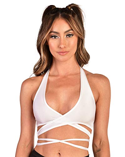 white rave top