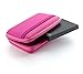 Drive Logic DL-64-PINK Portable EVA Hard Drive Carrying Case Pouch, Pink