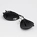 Cool-ShopPremium Classic Metal Frame Full Mirrored Aviator Sunglasses,Aviator Sunglasses (Black)