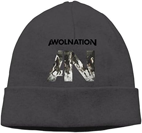 COREI779 Awolnation Run Beanie Skully Cap Hat Watch Hat Ski Cap Hat Black